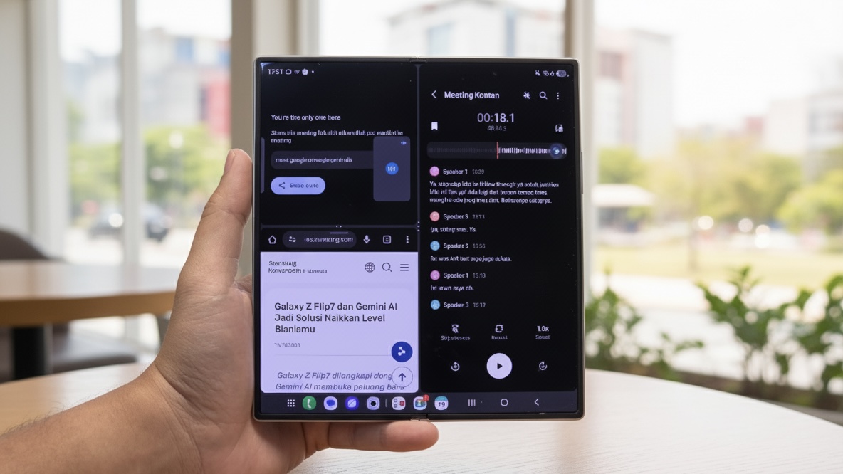 Content image for article: Samsung Galaxy Z Fold7 Dongkrak Produktivitas Remote Worker