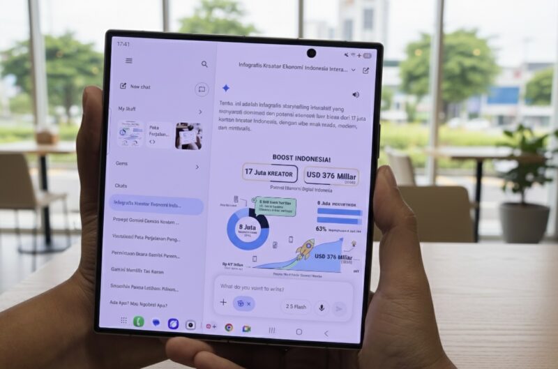 Content image for article: Samsung Galaxy Z Fold7 Dongkrak Produktivitas Remote Worker