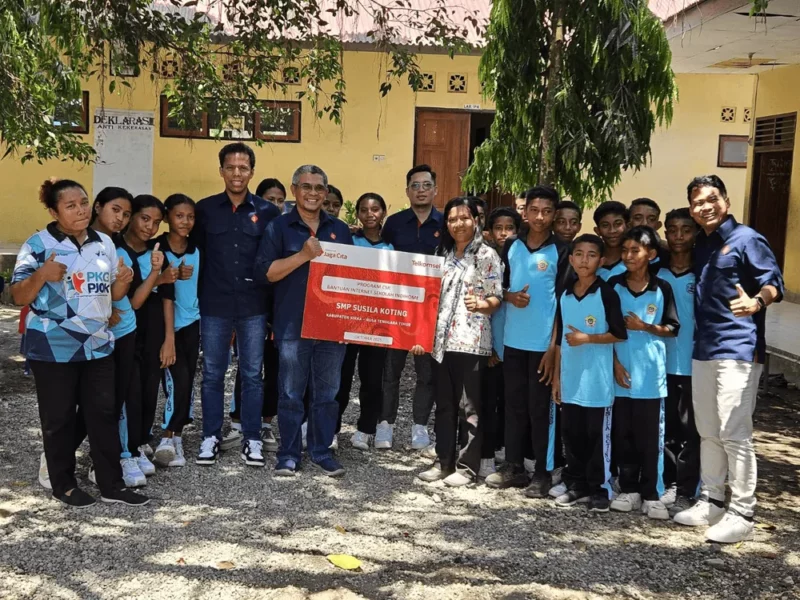 Telkom Salurkan 111.500 GB Kuota Internet ke 21 Sekolah 3T