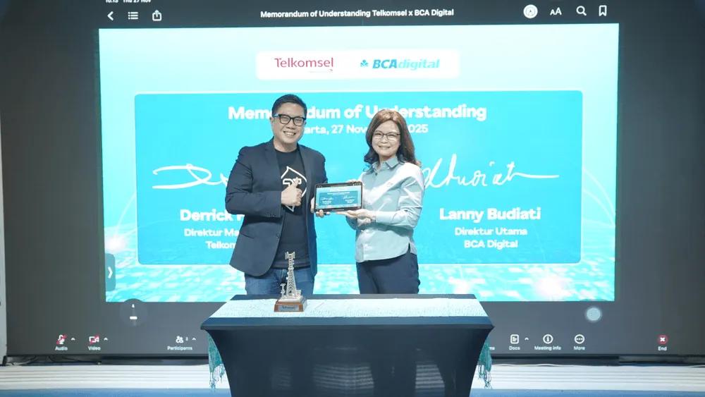 BCA Digital dan Telkomsel Perkuat Ekosistem Digital dengan MoU