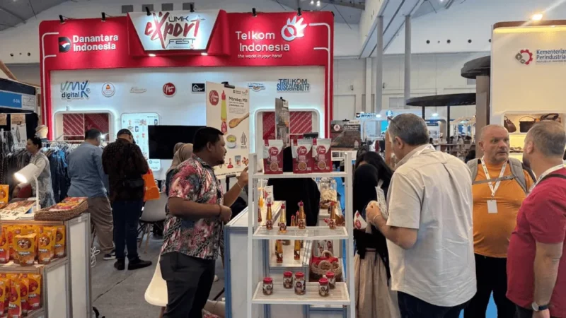 Telkom Bawa 7 UMKM Binaan Tembus Pasar Global di TEI 2025