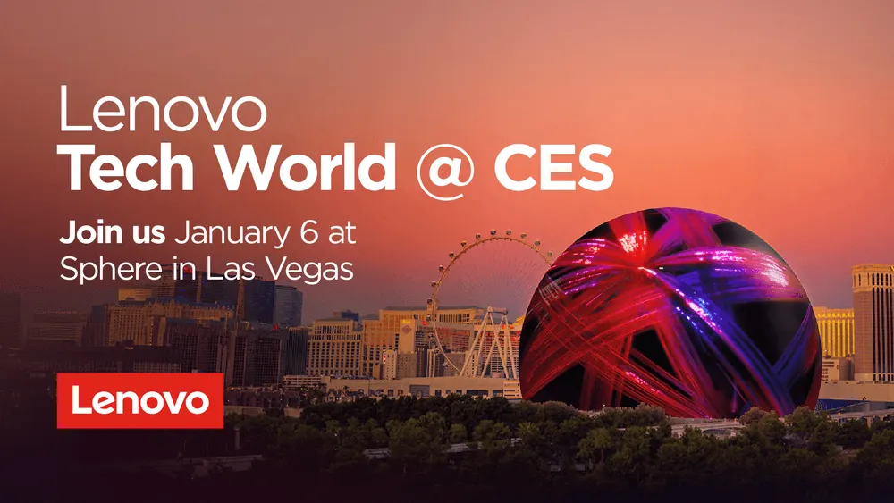 Lenovo Gelar Tech World Terbesar di Sphere CES 2026