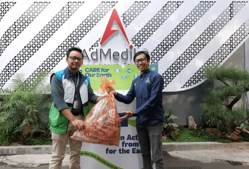 AdMedika Gandeng Waste4Change Kelola Sampah