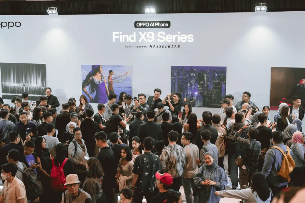 OPPO Find X9 Series Banjir Pembeli di Penjualan Perdana Indonesia
