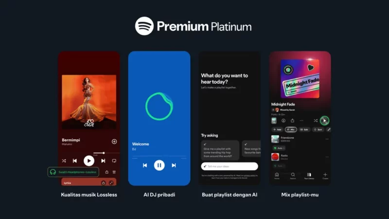 Spotify Hadirkan Audio Lossless dan Paket Premium Baru