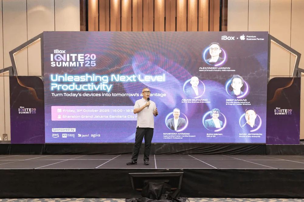 Content image for article: iBox Ignite Summit 2025 Dorong Inovasi Produktivitas Digital Korporasi