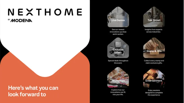 Content image for article: MODENA Hadirkan NEXTHOME, Instalasi Rumah Idaman di Senayan City 2026