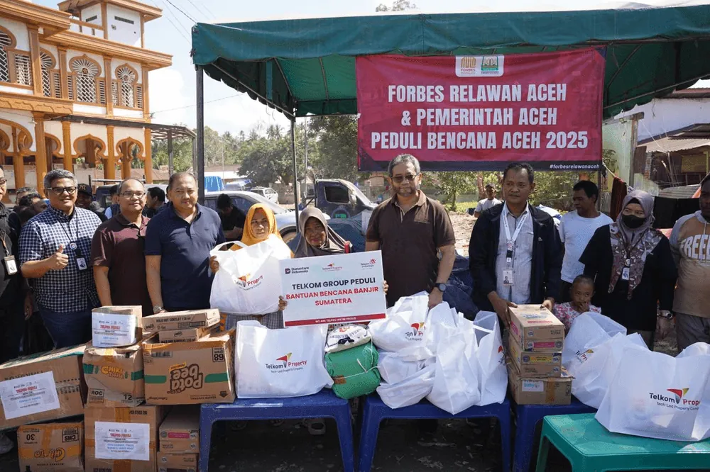 Content image for article: TelkomGroup Kejar Pemulihan Layanan Pascabencana Banjir di Aceh Tamiang