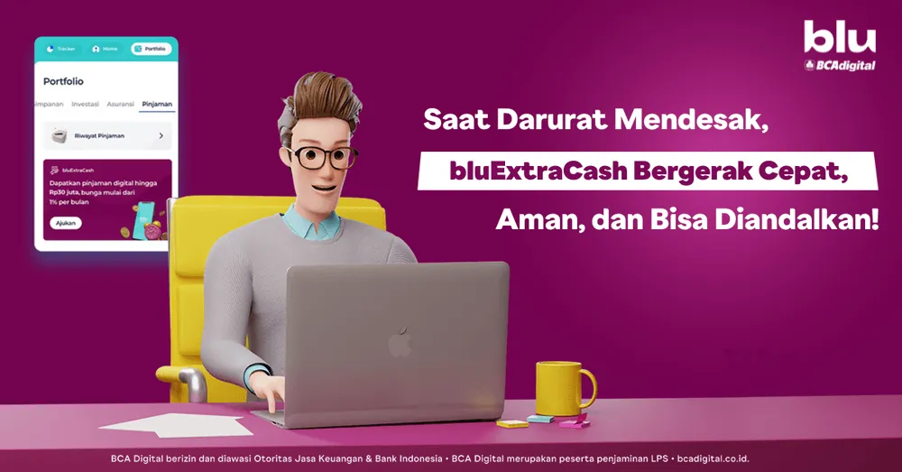 Content image for article: bluExtraCash BCA Digital: Solusi Pinjaman Cepat untuk Kondisi Darurat Finansial