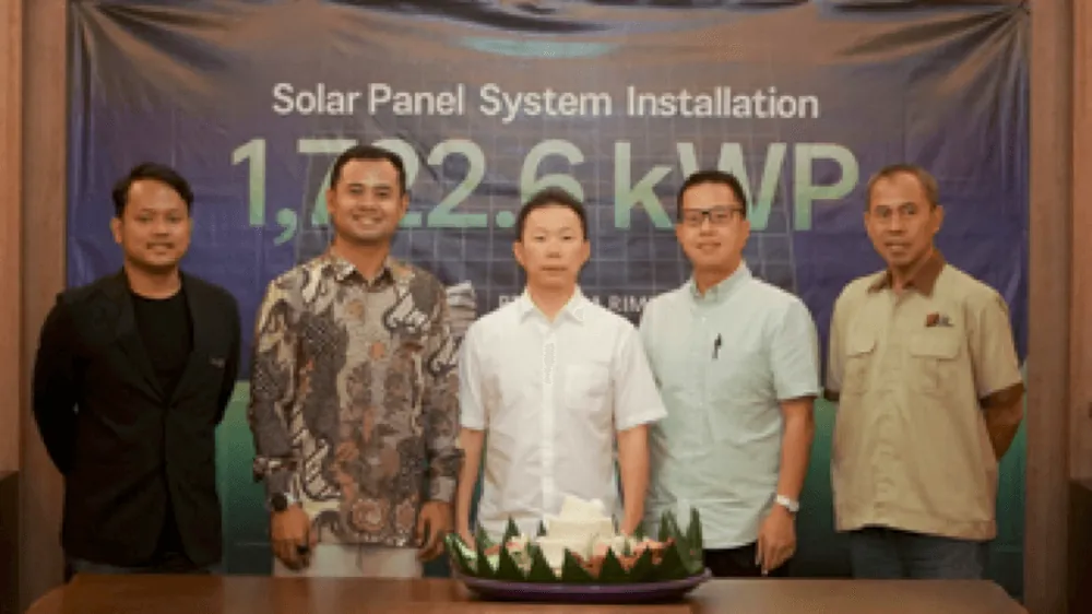 Content image for article: MODENA Energy Resmikan Solar Panel di Gresik, Dukung Industri Hijau