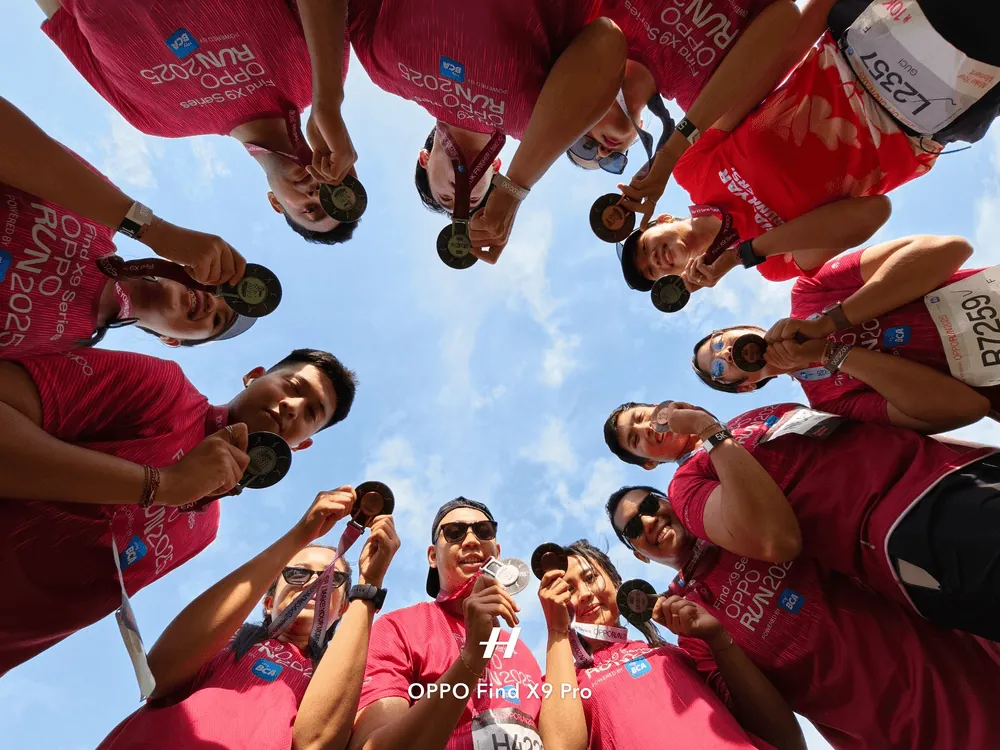 Content image for article: OPPO Run 2025 Sukses Digelar, 7.000 Pelari dari 20 Negara Ramaikan Bali