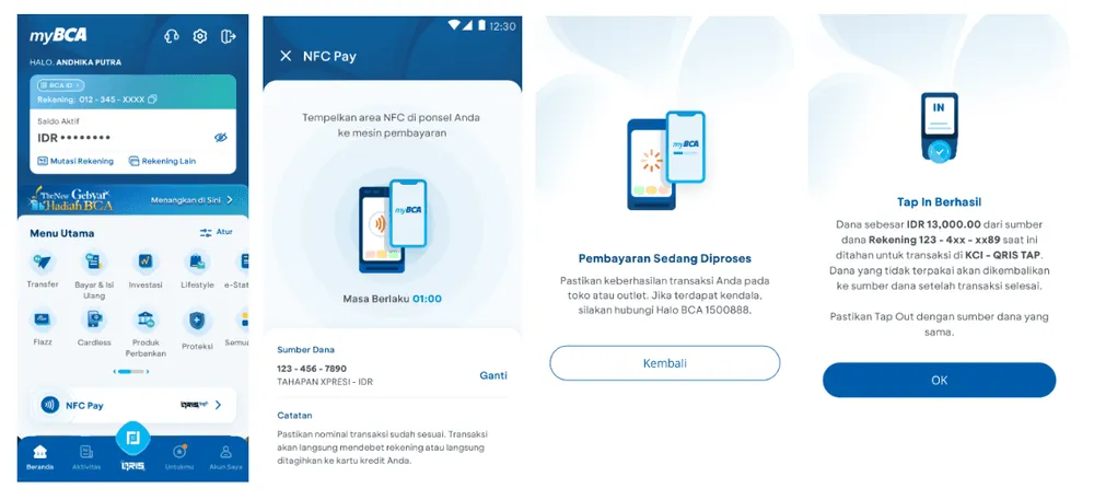 Content image for article: BCA Perluas QRIS Tap untuk Bayar Transportasi Umum dan Parkir