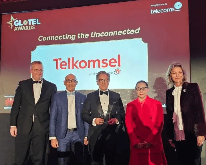 Content image for article: Telkomsel Borong Tiga Penghargaan Glotel Awards 2025 di London