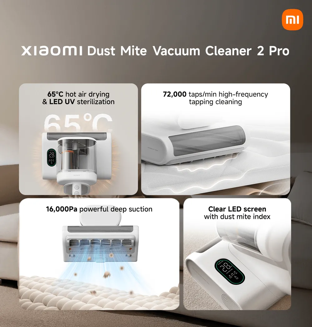 Content image for article: Xiaomi Perkenalkan Smart Camera C500 dan Dust Mite Vacuum 2 Pro untuk Rumah Aman & Bersih