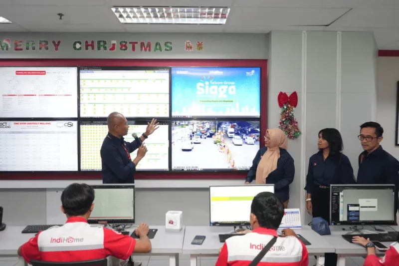 TelkomGroup Kerahkan 13.700 Personel Siaga 24/7 Jaga Layanan Digital NATARU 2025/2026