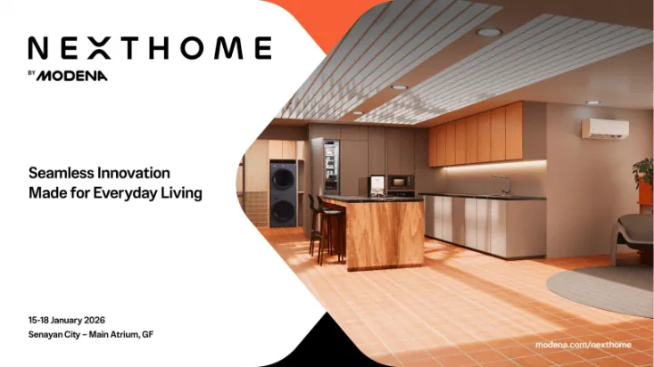 MODENA Hadirkan NEXTHOME, Instalasi Rumah Idaman di Senayan City 2026