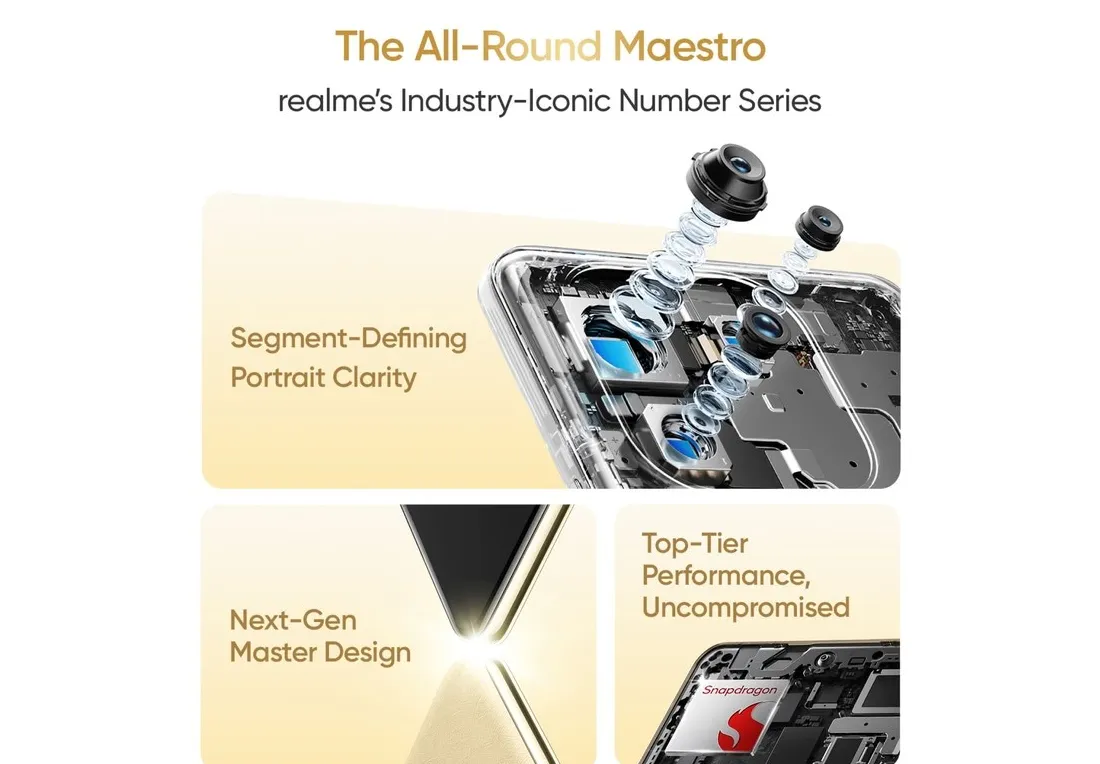 Teaser Realme 16 Pro mengonfirmasi kamera periskop dengan zoom 3.5x dan 10x