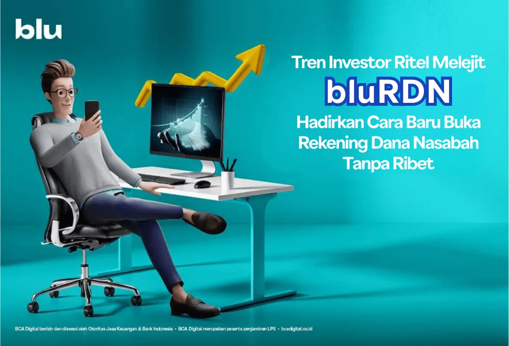 Content image for article: bluRDN BCA Digital Permudah Investor Muda Buka Rekening Dana Saham