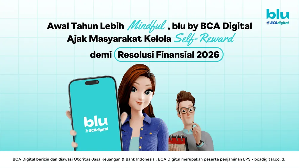 Content image for article: Resolusi Finansial 2026: Cara blu by BCA Digital Ubah Self-Reward Jadi Cuan