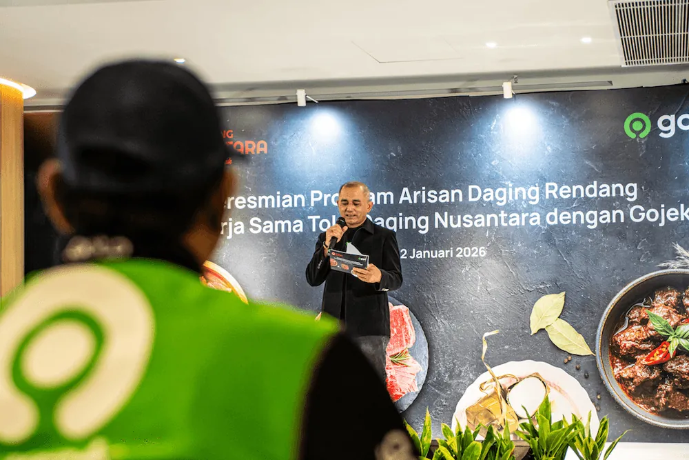 Content image for article: Gojek dan Toko Daging Nusantara Gelar Program Arisan Daging Rendang, Jaga Stabilitas Harga Jelang Ramadan