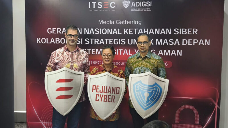 ITSEC Asia dan ADIGSI Luncurkan Gerakan Nasional Ketahanan Siber, Ini Target nya!