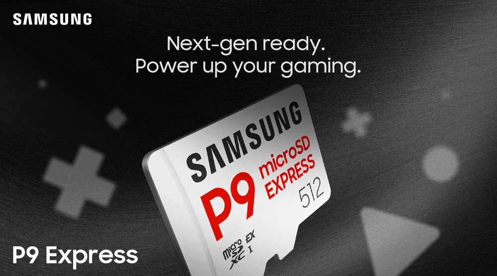 Samsung Luncurkan P9 Express: Kartu MicroSD Gaming Tercepat untuk Switch 2