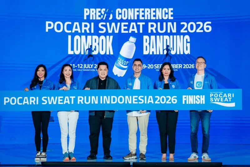 POCARI SWEAT Run 2026, Digelar di Bandung, Lombok dan Secara Hybrid