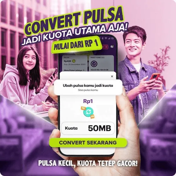 AXIS Rilis Fitur Convert Pulsa, Ubah Sisa Saldo Jadi Kuota