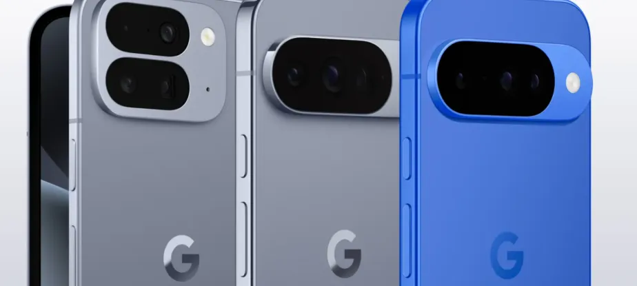 Ilustrasi Google Pixel dan peta Vietnam