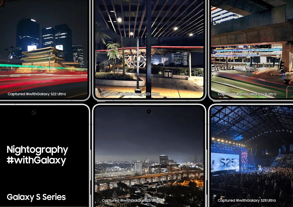 Content image for article: Evolusi Kamera Samsung Galaxy S Series, Jagonya Nightography dan Video Profesional