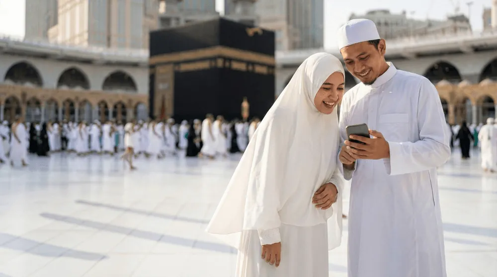 Content image for article: Indosat dan BERSATHU Kolaborasi Sediakan Paket Roaming Haji & Umrah