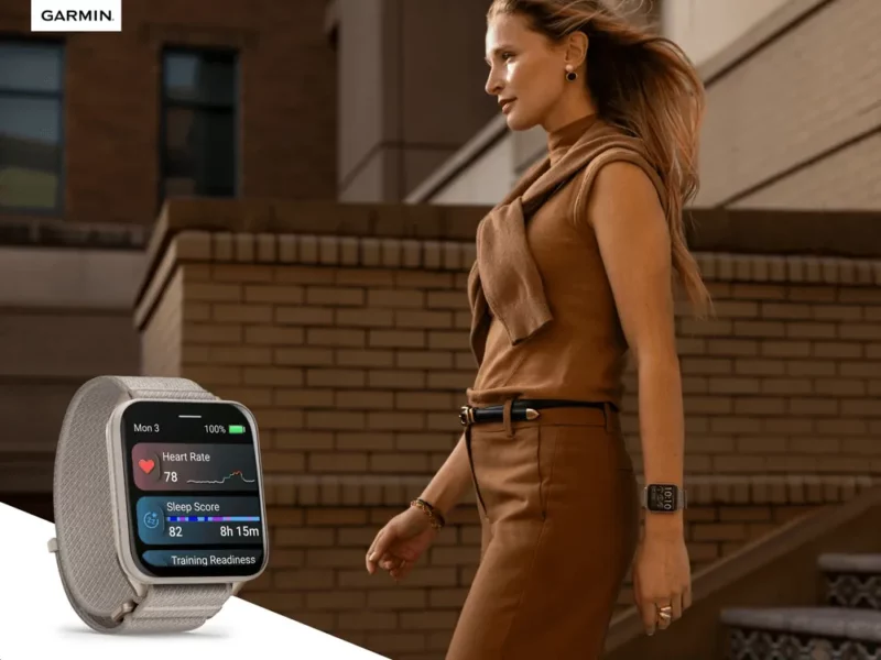 Garmin Venu X1 French Gray, Smartwatch Tipis Nan Mewah