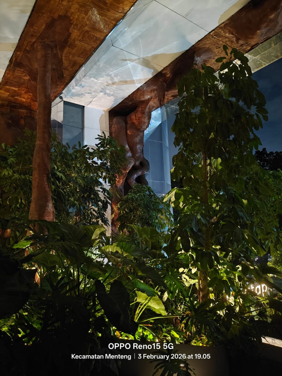 Foto dengan Night Mode