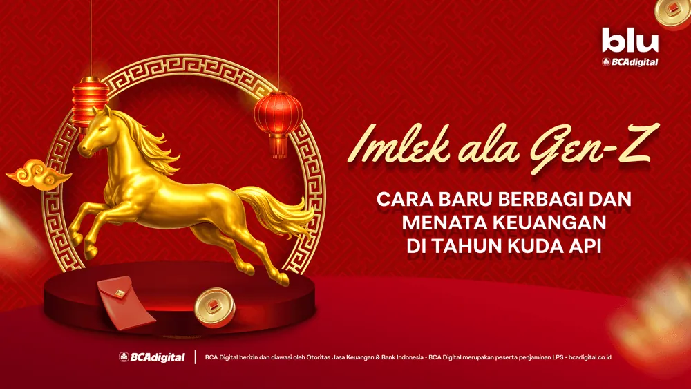 Content image for article: Imlek 2026, blu by BCA Digital Hadirkan Cara Baru Bagi Angpao Lewat bluGift