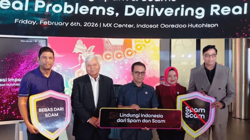 Indosat Blokir 2 Miliar Spam dan Scam Berbasis AI Demi Lindungi Pelanggan