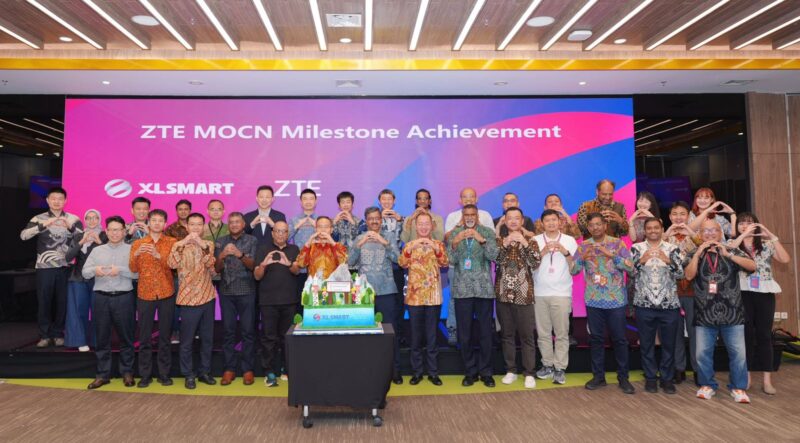 ZTE dan XLSMART Selesaikan 92% Site MOCN dalam 8 Bulan