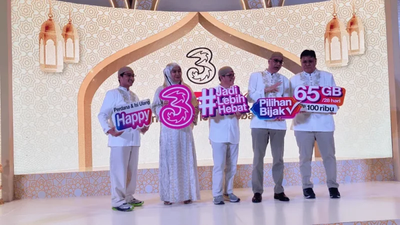 Tri Luncurkan Kampanye #PilihanBijak, Hadirkan Paket Happy 65GB