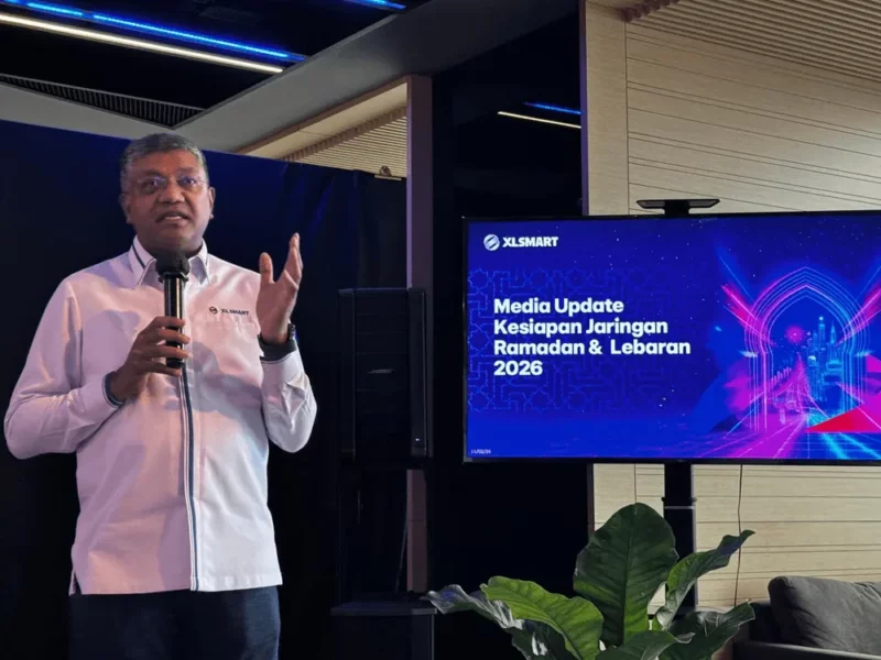 XLSMART Siapkan Jaringan 5G dan Teknologi AI di 33 Kota Jelang Lebaran 2026