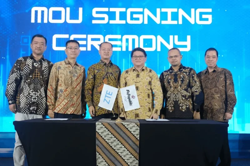 ZTE dan MyRepublic Pacu Pemerataan Internet 5G Lewat Project Ascend