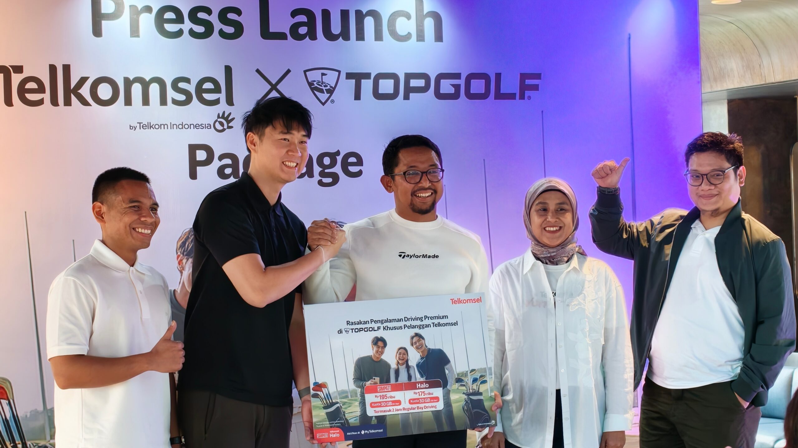 Telkomsel x Topgolf: Paket Internet 30 GB Plus Main Golf 2 Jam