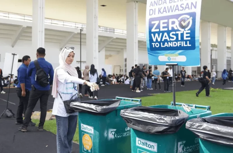 XLSMART Terapkan Zero Waste di Ultraverse Festival, Kurangi 6,6 Ton Emisi