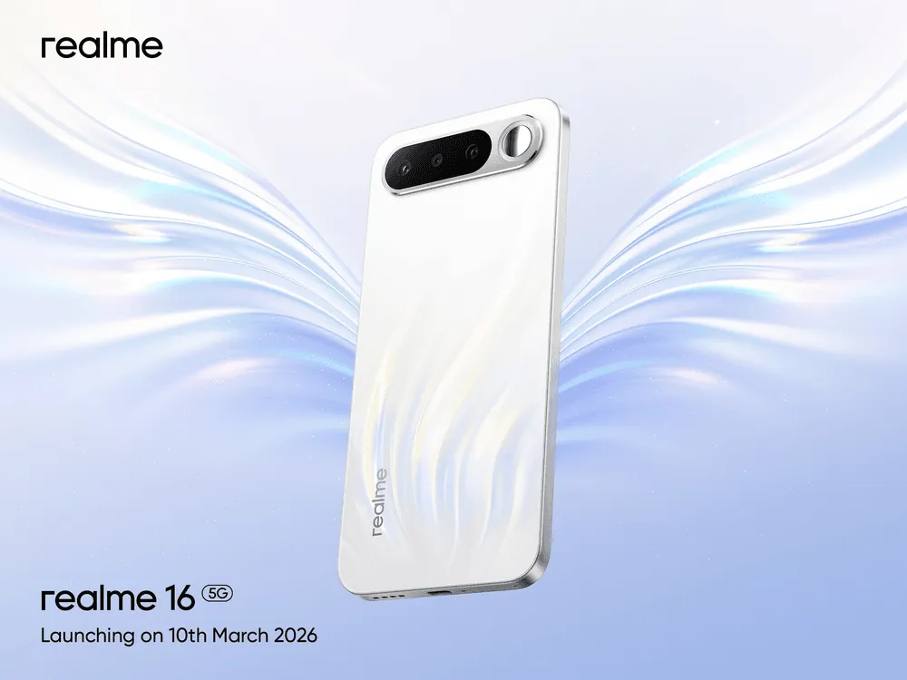 Content image for article: realme 16 5G Pamerkan Inovasi Selfie Mirror dan Air Design Baru