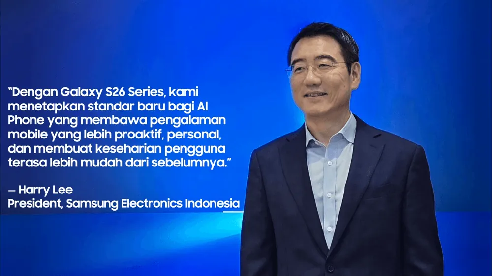 Content image for article: Samsung Galaxy S26 Tetapkan Standar Baru AI Phone di Indonesia