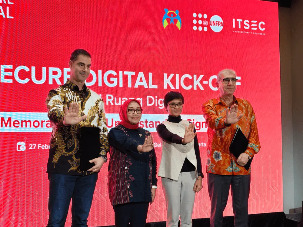 Content image for article: ITSEC Asia dan UNFPA Rilis SHECURE Digital, Perkuat Perlindungan Perempuan Online