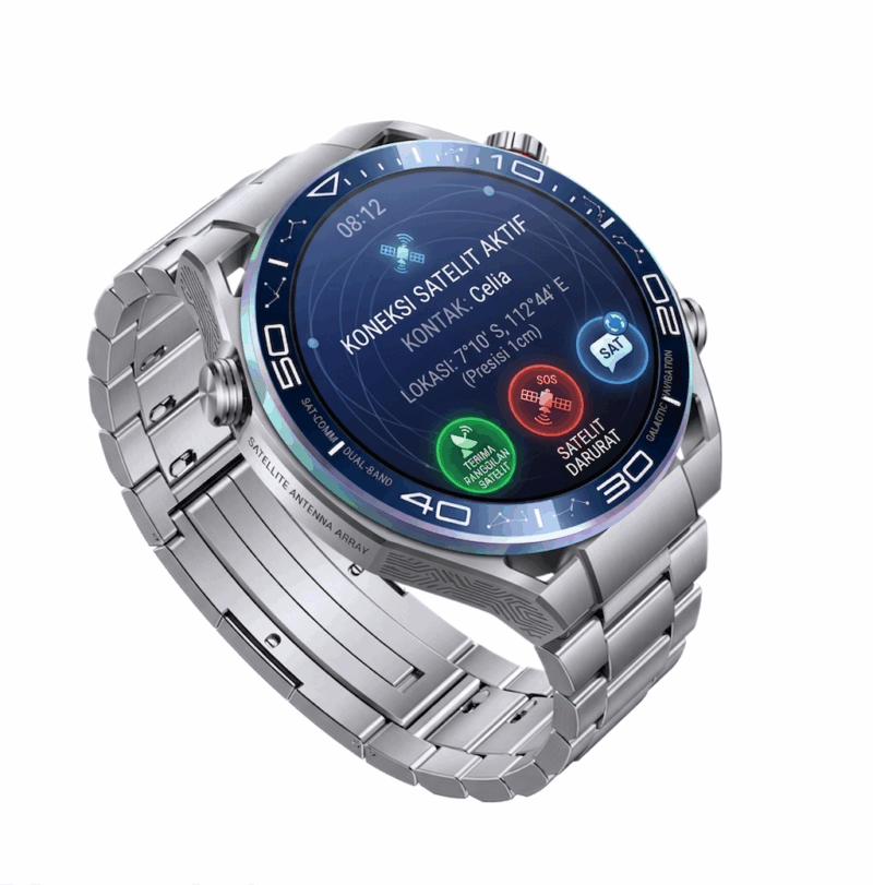 Koneksi Satelit Huawei Bakal Hadir di Ponsel dan Jam Tangan