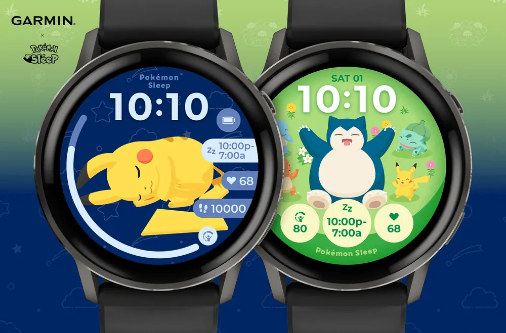 Content image for article: Garmin Luncurkan Pokémon Sleep Watch Face untuk Pantau Tidur Ramadan