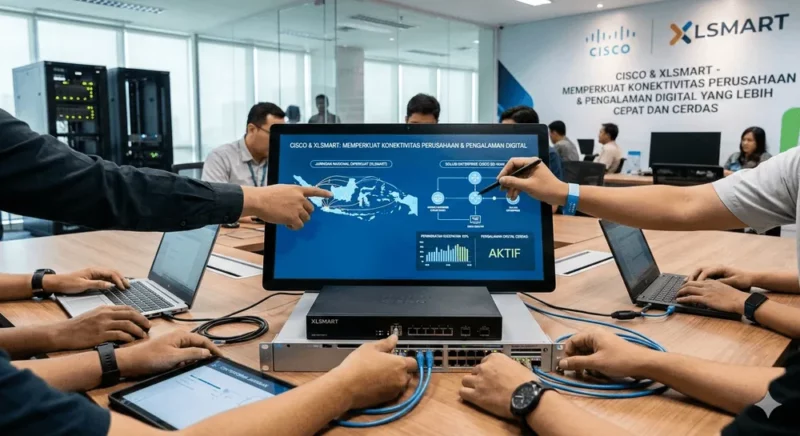 XLSMART dan Cisco Rilis Transport Master Controller untuk Jaringan Digital