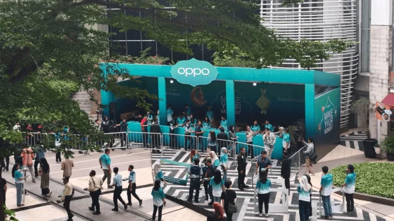 OPPO Bagikan 60.000 Makanan Berbuka di Ruang Publik