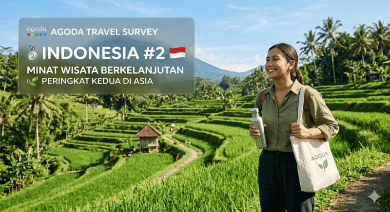 Indonesia Peringkat Kedua Asia untuk Minat Wisata Berkelanjutan