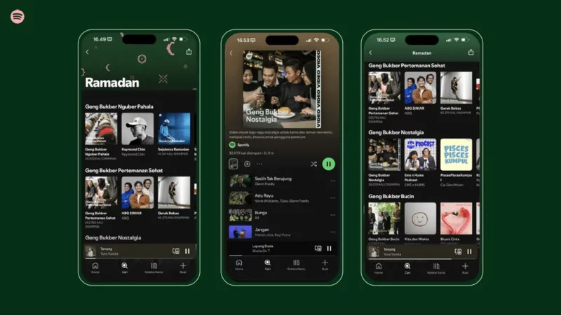 Tren Spotify Ramadan 2026: Musik Religi dan Podcast Pagi Melonjak